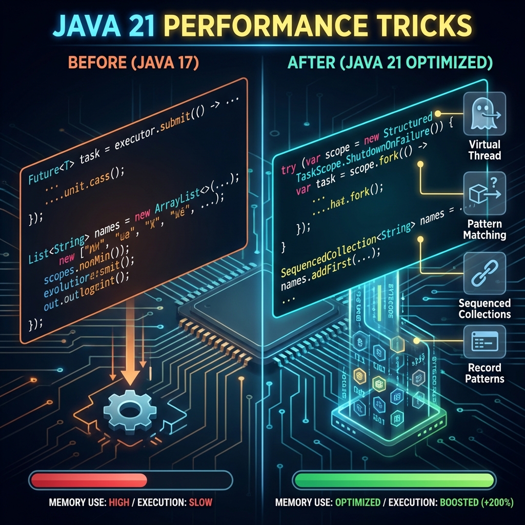 10 Java 21 Performance Tricks You're Not Using